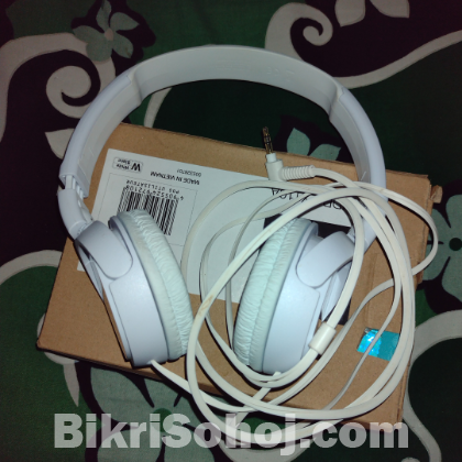 Sony MDR-ZX110A Wired On-Ear Headphone without Mic (White)